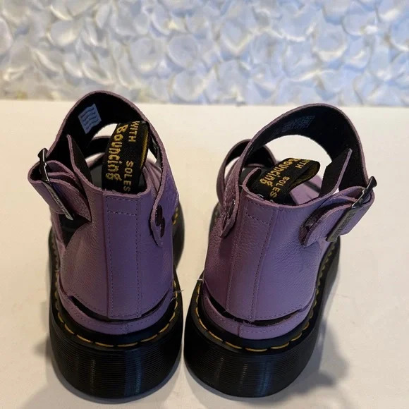 Dr. Martens Lavender Strappy Sandals - Picture 5 of 5